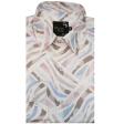 Print Brown Shirt : Party