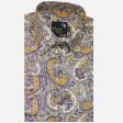 Print Purple Shirt : Party