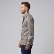 Print Purple Shirt : Party