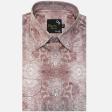 Print Maroon Shirt : Party