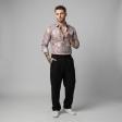 Print Maroon Shirt : Party