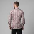 Print Maroon Shirt : Party