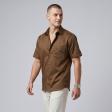 Combination Brown Shirt : Ditto