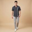 Combination Dark Gray Shirt : Ditto