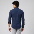 Combination Navy Blue Shirt : Ditto