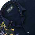 Combination Navy Blue Shirt : Ditto