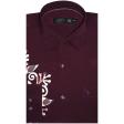 Combination Maroon Shirt : Ditto