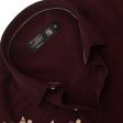 Combination Maroon Shirt : Ditto