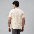 Self Design Cream Shirt : Ditto