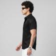 Self Design Black Shirt : Ditto