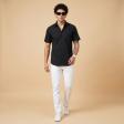 Self Design Black Shirt : Ditto