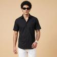 Self Design Black Shirt : Ditto