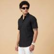 Self Design Black Shirt : Ditto