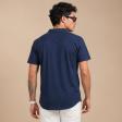 Self Design Blue Shirt : Ditto