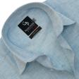 Plain Aqua Blue Shirt : Business
