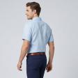 Plain Light Blue Shirt : Business