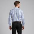 Stripes Dark Blue Shirt : Business