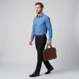 Stripes Dark Blue Shirt : Business