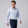 Stripes Light Blue Shirt : Business