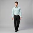 Stripes Dark Green Shirt : Business