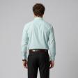 Stripes Dark Green Shirt : Business