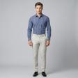 Stripes Dark Blue Shirt : Business