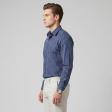 Stripes Dark Blue Shirt : Business