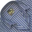 Stripes Dark Blue Shirt : Business