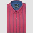 Stripes Red Shirt : Business