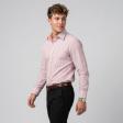 Stripes Maroon Shirt : Business