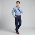 Checks Blue Shirt : Business