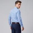 Checks Blue Shirt : Business