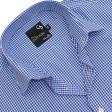 Checks Blue Shirt : Business