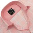 Checks Pink Shirt : Business