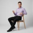 Checks Mauve Shirt : Business