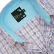 Checks Peach Shirt : Business