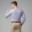 Checks Peach Shirt : Business