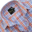 Checks Peach Shirt : Business