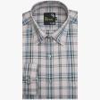 Checks Gray Shirt : Business