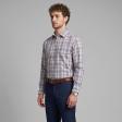 Checks Gray Shirt : Business