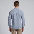 Checks Blue Shirt : Business