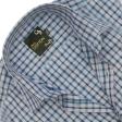 Checks Blue Shirt : Business