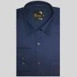 Plain Blue Shirt : Business