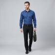 Plain Blue Shirt : Business