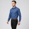 Plain Blue Shirt : Business