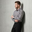 Self Design Gray Shirt : Business