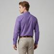 Self Design Purple Shirt : Business