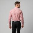 Self Design Peach Shirt : Business