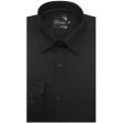 Self Design Black Shirt : Business
