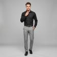 Self Design Black Shirt : Business